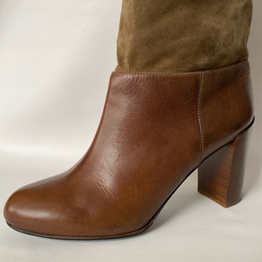 Vince Brown Leather Boots